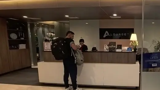 Inside A Lounge