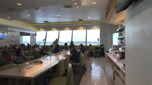 Inside A Lounge