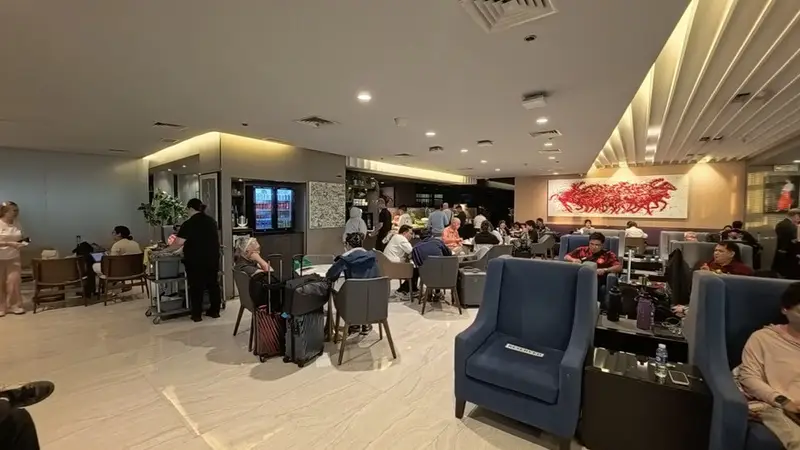 Inside A Lounge