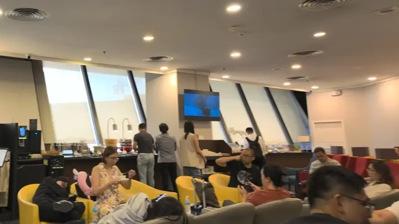 Inside PAGSS Premium Lounge