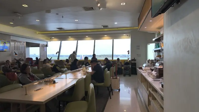 Inside A Lounge