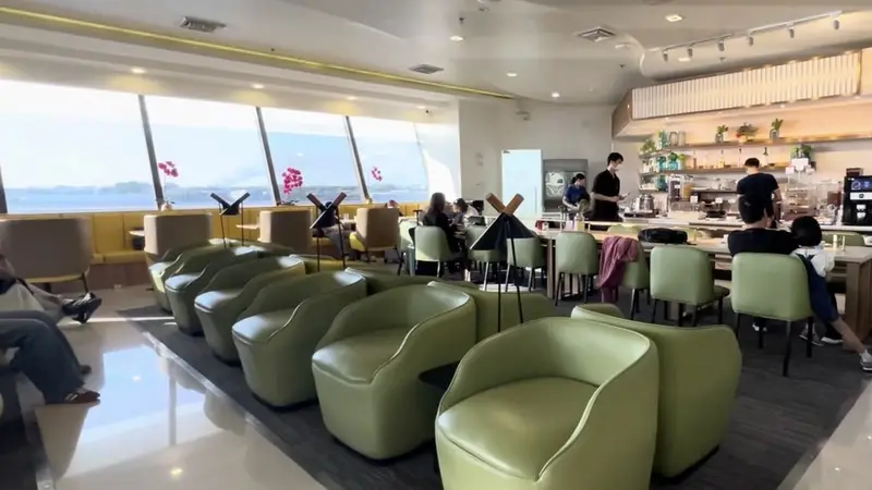 Inside marhaba Lounge