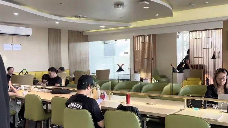 Inside marhaba Lounge