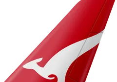 Qantas tail livery