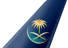 Saudia tail livery