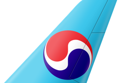 Korean Air tail livery