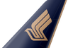 Singapore Airlines tail livery